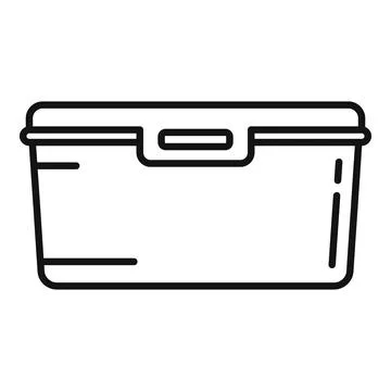 NAME icon, outline style Stock Illustration