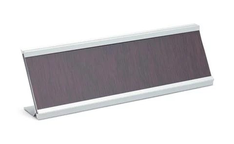 Name Plate Blank Stock Photos