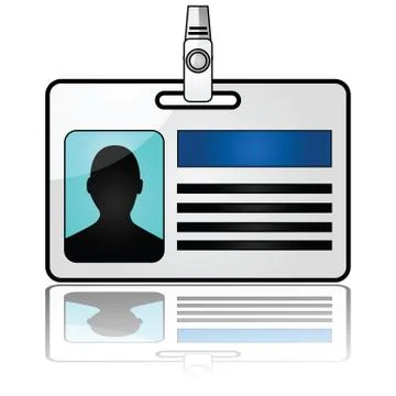 Name tag Stock Illustration