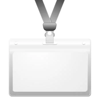 Name tag Stock Illustration