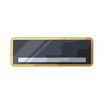 Name tag illustration Stock Illustration