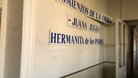 Name in the wall of Construction of the old Asylum of the Little Sisters of the Vidéo 92880818