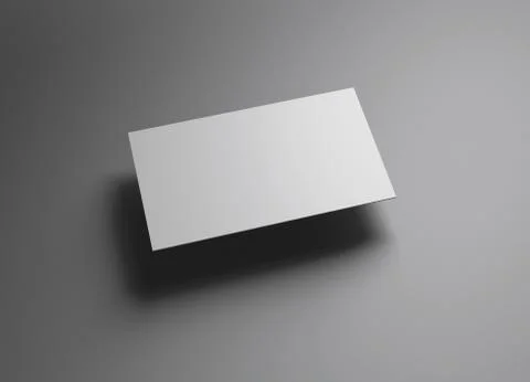 Namecard horizontal left float style Stock Illustration