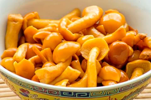 Nameko mushroom Stock Photos
