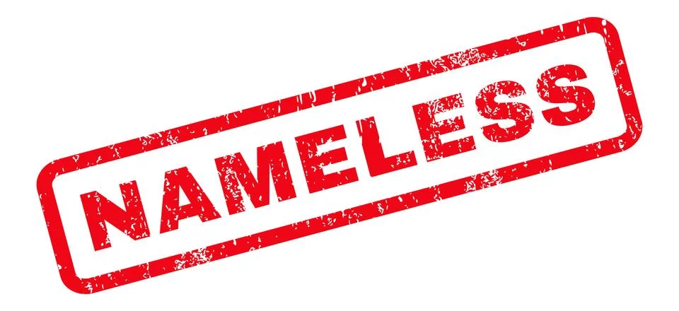 Nameless Rubber Stamp Stock Illustration