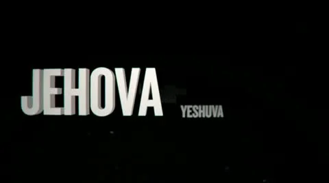 Names of God 스톡 동영상 10565092