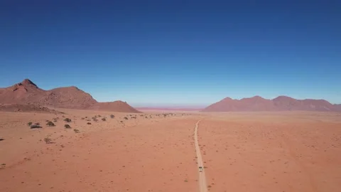 Namib Desert, Namibia, 4k drone footage Stock Footage 231383480