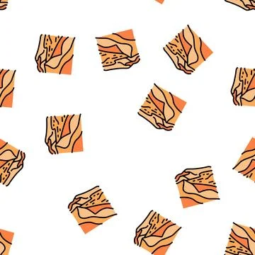 Namib desert vector seamless pattern Ilustración de archivo