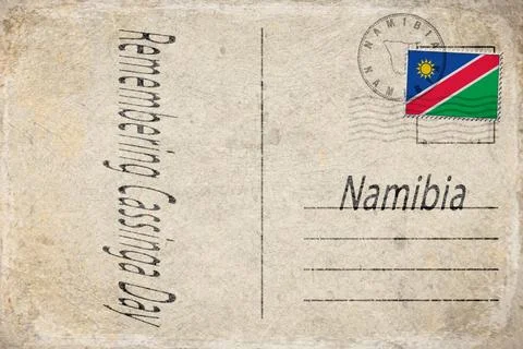 Namibia Cassinga Day Commemoration Background Stock Illustration