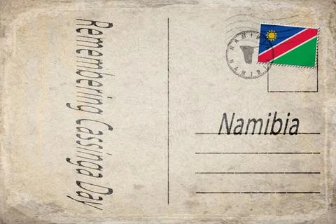 Namibia Cassinga Day Commemoration Background Stock Illustration
