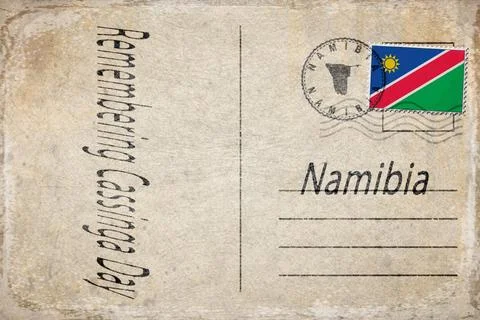 Namibia Cassinga Day Commemoration Background Stock Illustration