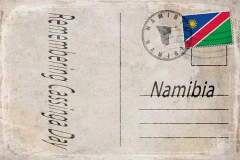 Namibia Cassinga Day Commemoration Background Stock Illustration