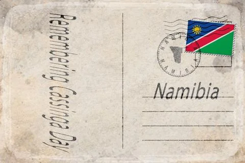 Namibia Cassinga Day Commemoration Background Stock Illustration