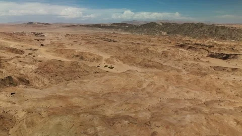 Namibia Desert 4K Aerial View, Moon Landscape Canyon 스톡 동영상 339081828