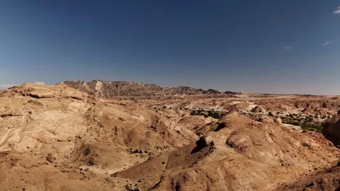 Namibia Desert 4K Aerial View, Moon Landscape Canyon 스톡 동영상 339082183