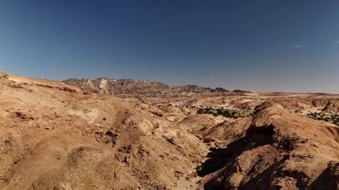 Namibia Desert 4K Aerial View, Moon Landscape Canyon 스톡 동영상 339082295