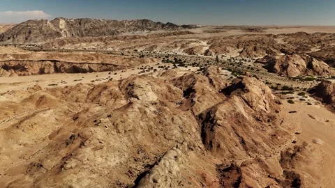 Namibia Desert 4K Aerial View, Moon Landscape Canyon 스톡 동영상 339082635