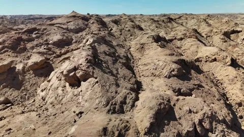 Namibia Desert 4K Aerial View, Moon Landscape Canyon 스톡 동영상 339082795