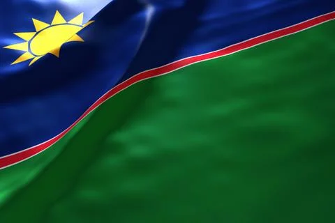 Namibia flag background 스톡 일러스트