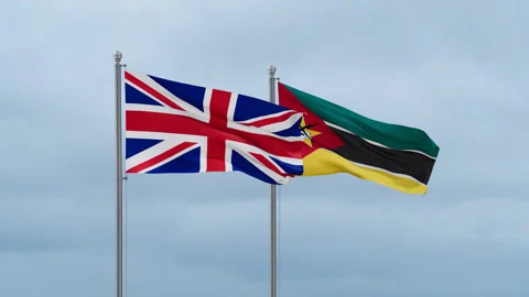 Namibia national flag Stock Footage 251747957