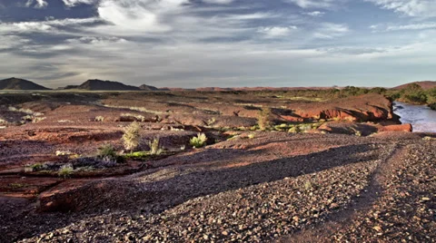 Namibia sunrise Stock Footage 35167957