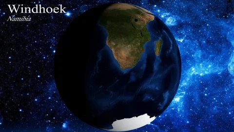 Namibia  Windhoek Stock Footage 95689793