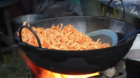 Namkeen sizzling Video stock 344811883