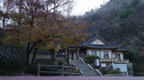 Namsan Temple Stock Footage 22846545