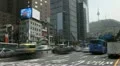 Namsan Tower, Mountain, Seoul City Center, N Seoul Tower, South Korea time lapse HD Footage