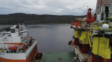 NAN HAI BA HAO -DRILL RIG 스톡 동영상 85777502