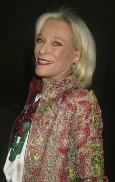 Nan Kempner attends the opening reception of the Costume Institute at the Stock Photos