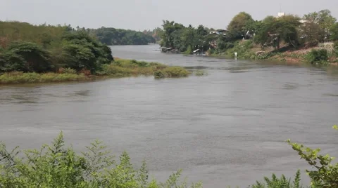 Nan River Uttaradit Stock Footage 49833007