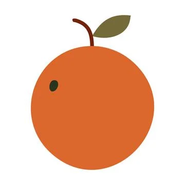 Nance fruit flat icon isolated on white background. Vector illustration. Stock Illustration