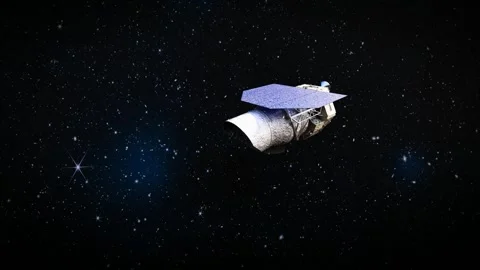 Nancy Grace Roman Space Telescope orbiting. Stock Footage 328659161