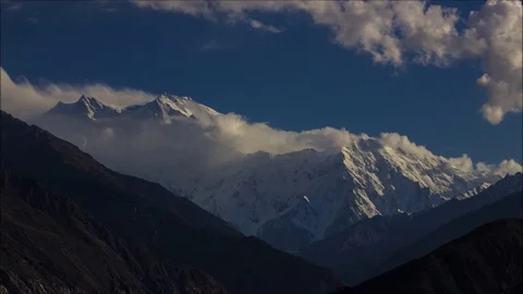 Nanga Parbat Timelapse Stock Footage 96718200