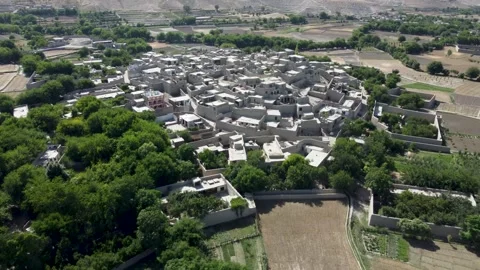 Nangarhar's Mud Architecture Stock Footage 274472827