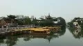 Nanjing China Confucius Temple Tourist Attraction Boat Trip Tour Ship River Day HD Footage