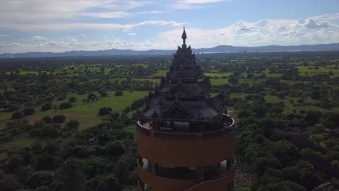 Nann Myint Tower Stock Footage 81548679