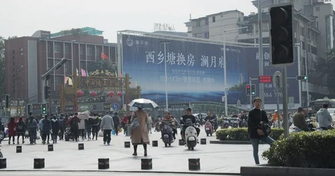 Nanning, China Stock Footage 99769241
