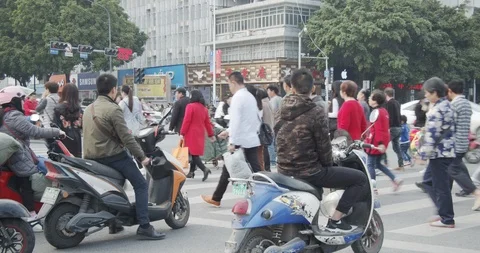 Nanning, China Stock Footage 99770682