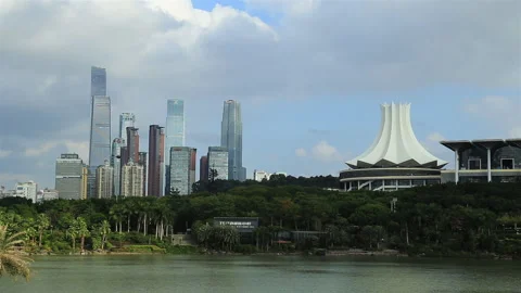 Nanning City Stock Footage 145857373
