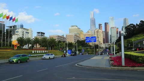 Nanning City 库存影片 145857557