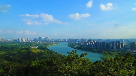 Nanning City 库存影片 145858568