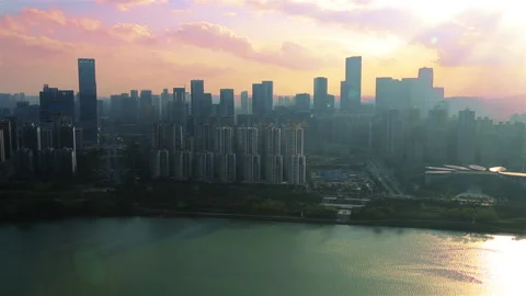 Nanning City 库存影片 145859001