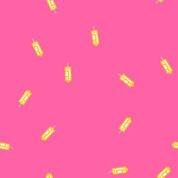 Nano battery vector seamless pattern Illustrazione stock