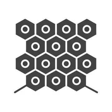 Nano Coating Icon Image. Stock Illustration