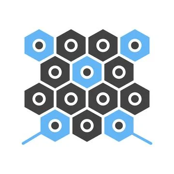 Nano Coating Icon Image. Stock Illustration