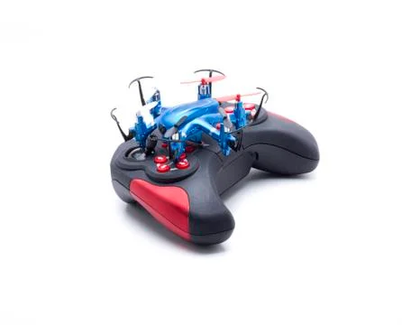 Nano drone blue Stock Photos
