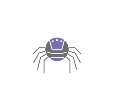 Nano tech related icon on background for graphic and web design. Creative Stock Illustration