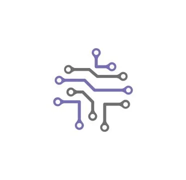 Nano tech related icon on background for graphic and web design. Creative Stock Illustration